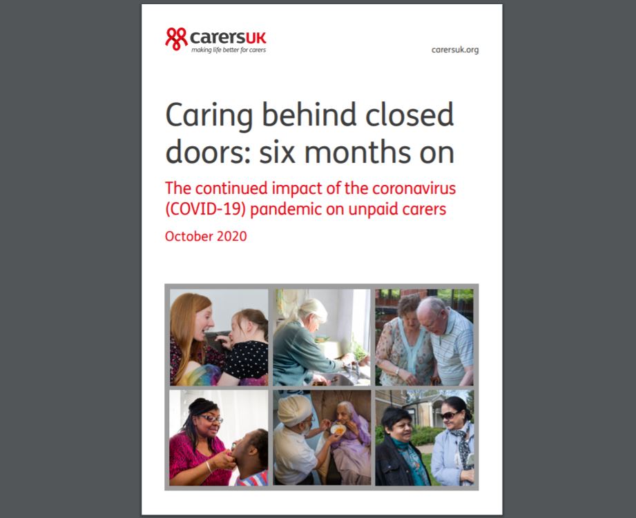 Caring behind closed doors six months on Caring Together