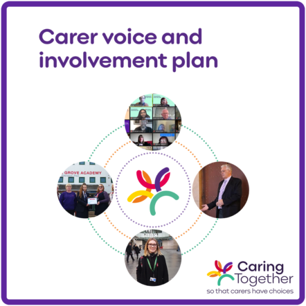 Carer voice and involvement plan logo