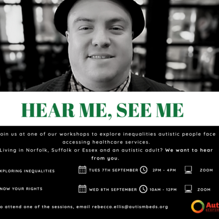 Autism Bedford - Hear me, see me