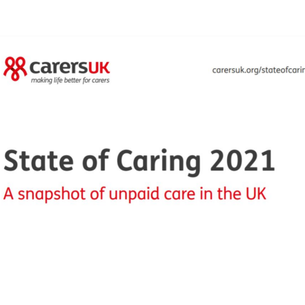 State of Caring 2021 cover