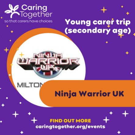 Young carer trip to Ninja Warrior UK