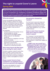 Carer's Leave Act 2023 fact sheet