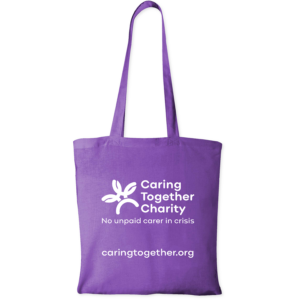 Become a Carer Friend this Christmas and receive a free Caring Together Charity tote bag