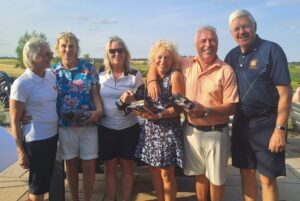 St Ives (Hunts) Golf Club Charity Dy winners with the two Club captains