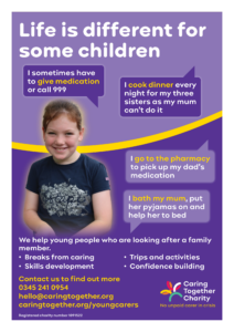 Young carer poster - primary-age